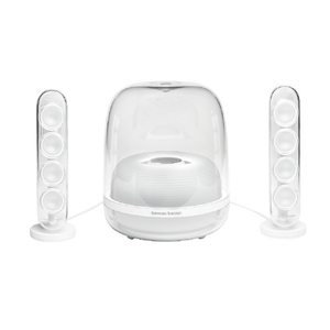 harman/kardon Bluetoothスピーカーシステム SoundSticks 4 ホワイト HKSOUNDSTICK4WHTJN-イメージ1