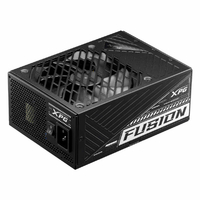 XPG Delta製 80PLUS TITANIUM認証取得 ATX 3．0対応 1600W 電源 ブラック FUSION1600T-BKCJP