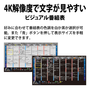シャープ 75V型4Kチューナー内蔵液晶テレビ AQUOS XLED 4T-C75GP1-イメージ11