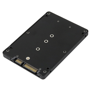 アイネックス M．2 SATA SSD - 2．5インチSATA変換マウンタ ブラック HDM-45B-イメージ3