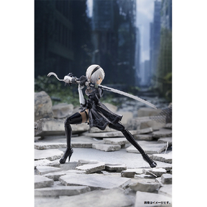 マックスファクトリー figma 2B(ヨルハ二号B型)「NieR：Automata Ver1．1a」 FIGMA2Bﾖﾙﾊ2ｺﾞｳBｶﾞﾀ-イメージ4