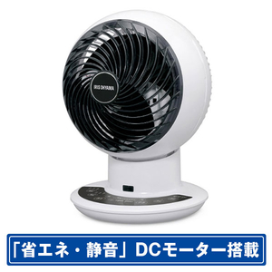 アイリスオーヤマ DCモーター搭載リモコン付サーキュレーターアイ DC JET e angle select ホワイト KCF-SDC152TE3-W-イメージ1