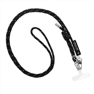 MSソリューションズ スマートフォン(汎用) ショルダーストラップ 「SHOULTY MULTI STRAP」SPEED DRYタイプ ブラック LN-SS10BK-イメージ1