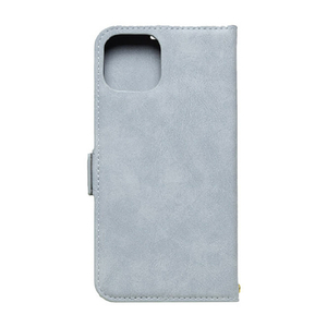 NATURAL design iPhone 15/14/13用手帳型ケース Style Natural ブルーグレー IP23-61-VS10-イメージ2