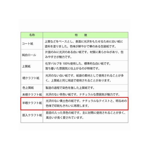 ヘイコー 包装紙 ハトロン判 半才 ハーブリーフ G 50枚 FC337SC-002400521-イメージ4