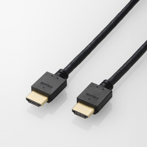 エレコム ハイスピードHDMI(R)ケーブル(2m) ブラック CAC-HD14E20BK3-イメージ8