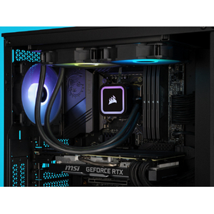 Corsair CPUクーラー H100x RGB ELITE CW9060065WW2-イメージ12