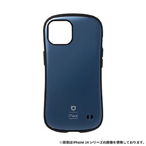 Hamee iPhone 15用ハイブリッドケース iFace First Class Metallic コーラルブルー 41-959817-イメージ1