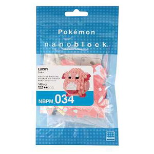 カワダ ナノブロック NBPM_034 ポケットモンスター ラッキー NBPM034ﾎﾟｹﾓﾝﾗﾂｷ--イメージ2