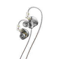 FIIO インイヤーモニター型イヤフォン JD10 ブラック FIO-IEM-JD10-B