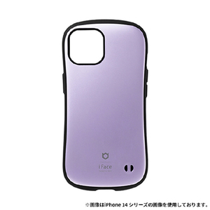 Hamee iPhone 15用ハイブリッドケース iFace First Class Metallic ペールパープル 41-959831-イメージ1