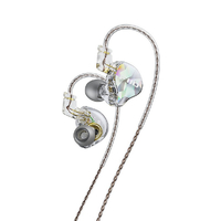 FIIO インイヤーモニター型イヤフォン JD10 トランスペアレント FIO-IEM-JD10-T