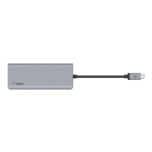 BELKIN USB-C 7-in-1マルチポートアダプター シルバー AVC009BTSGY-イメージ5