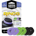 KontrolFreek Precision Rings Mixed Pack Purple Black & Green 4005-MIX