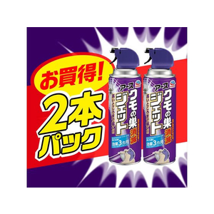 アース製薬 クモの巣消滅ジェット 450mL 2本パック F048561-イメージ6