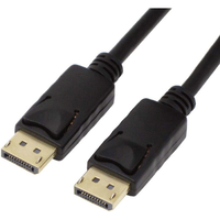 アイネックス DisplayPort 1．4対応ケーブル 1m ブラック AMC-DP1410