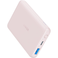 Anker モバイルバッテリー Anker PowerCore III 5000 ピンク A1217N51