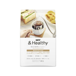 UCC UCC &Healthy マイルドテイスト ワンドリップコーヒー 5P FC425NR-364862-イメージ1