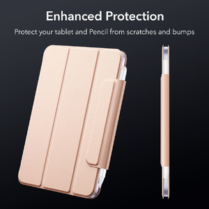 ESR Rebound Magnetic with Clasp for iPad mini 2021 Rose Gold ESR035-イメージ4