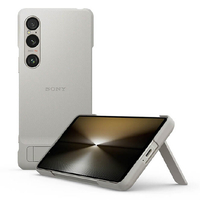 ラスタバナナ Xperia 1 VI(SO-51E/SOG13)用STYLE COVER WITH STAND SONY プラチナグレー XQZ-CBEC/HJPCX