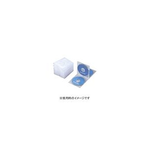 エレコム CD/DVDプラケース/4枚収納/5パック/クリア CCD-JSCNQ5CR-イメージ1