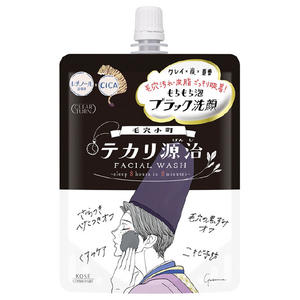 コーセー クリアターン毛穴小町 テカリ源治もちもちブラック洗顔 CTｹｱﾅｺﾏﾁﾃｶﾘｹﾞﾝｼﾞBKｾﾝｶﾞﾝ-イメージ1